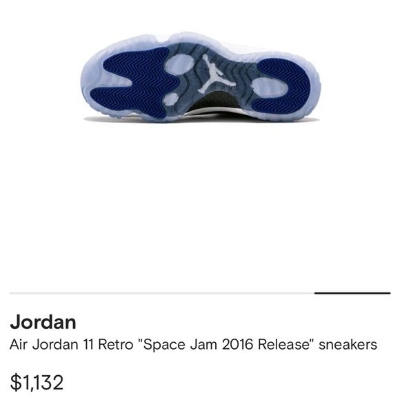 Air Jordan 11 Retro "Space Jam 2016 Release" sneakers - Picture 2 of 9